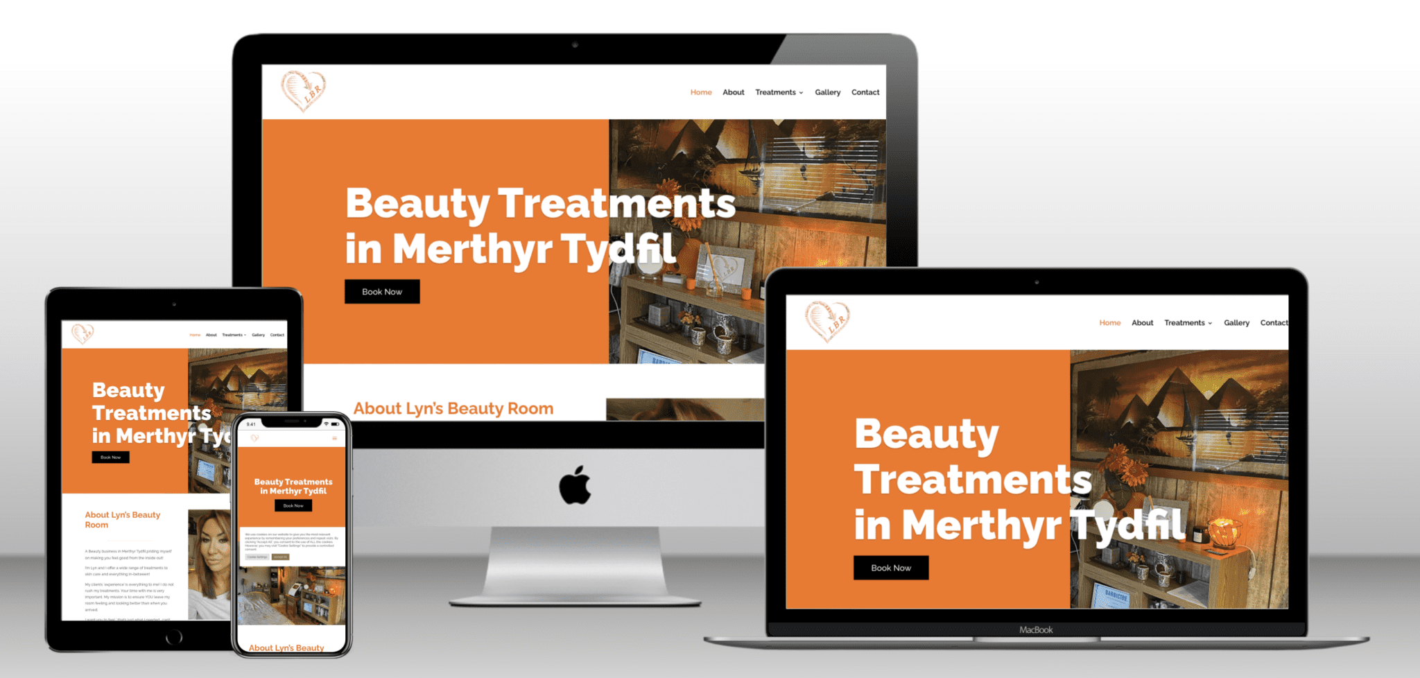 Lyn's Beauty Room Website