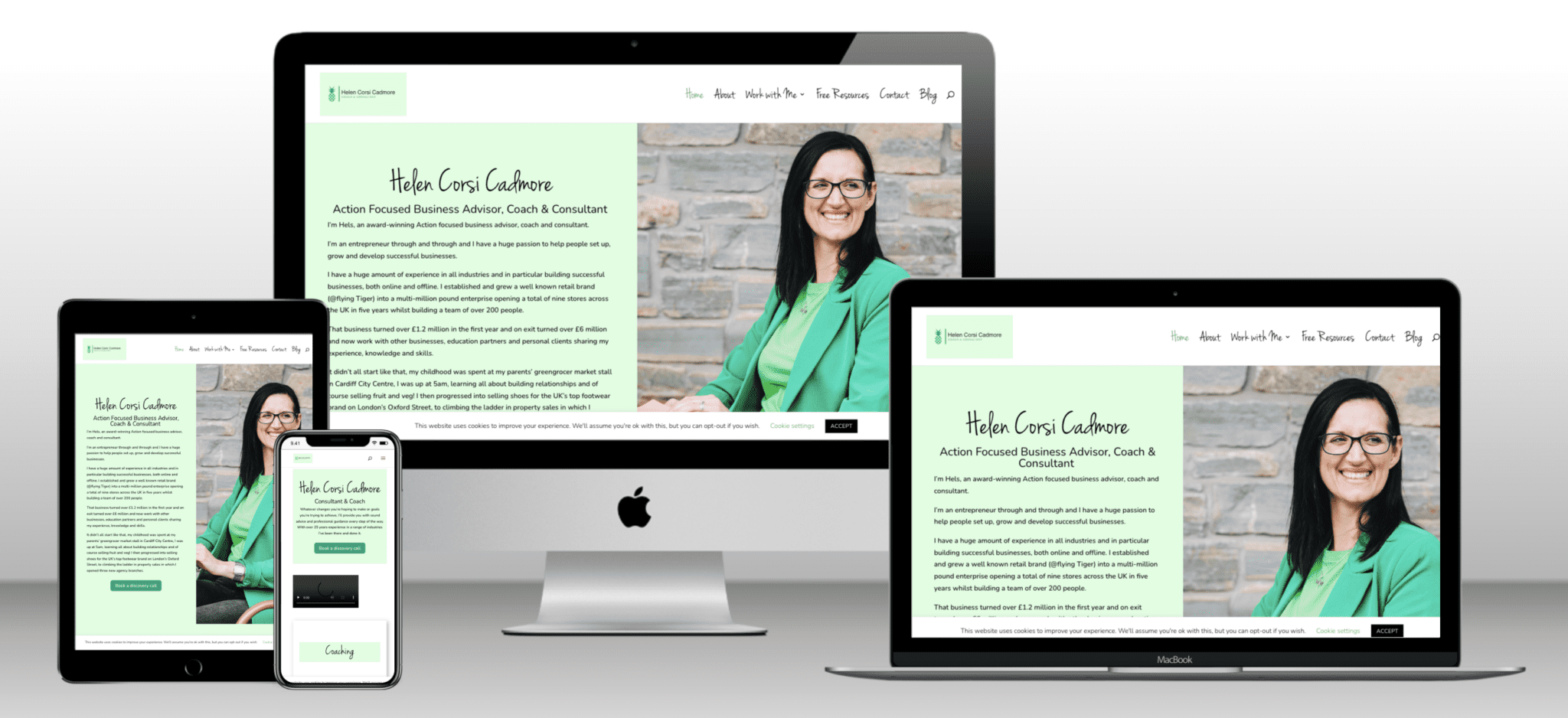 Helen Corsi Cadmore Website