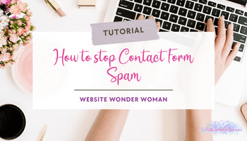 How to stop contact form spam