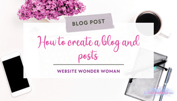How to create a blog and posts in WordPress