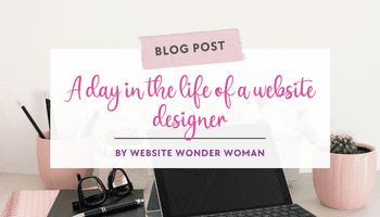 A day in the life of a website designer